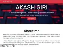 Sites similar to akashgiri.com