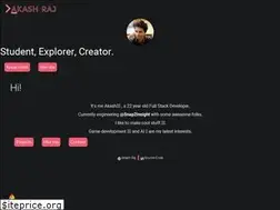 Sites similar to akashraj.tech