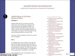 Sites similar to akathistreconstructed.wordpress.com