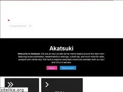Sites similar to akatsuki.pw
