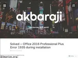 Sites similar to akbaraji.wordpress.com