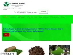 Sites similar to akbayrakpeyzaj.com