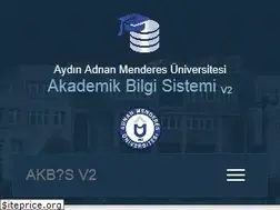 Sites similar to akbis.adu.edu.tr