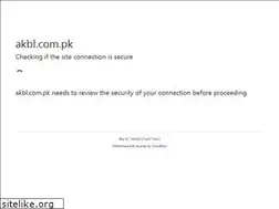 Sites similar to akbl.com.pk