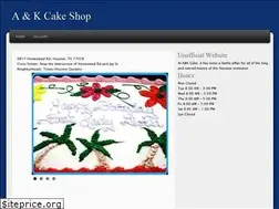 Sites similar to akcakeshophouston.com