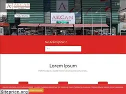 Sites similar to akcan.com.tr