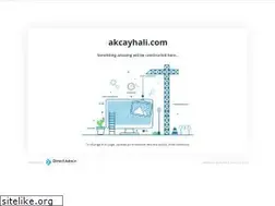 Sites similar to akcayhali.com