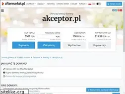 Sites similar to akceptor.pl