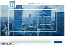 Sites similar to akceptplus-ksiegowosc.pl