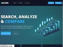 Sites similar to akcier.com