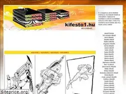Sites similar to akcio-kifestok.kifesto1.hu