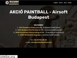 Sites similar to akcio-paintball.hu