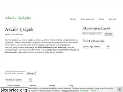 Sites similar to akcios-ujsag.hu