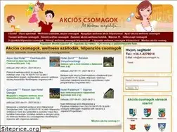 Sites similar to akcioscsomagok.hu