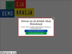 Sites similar to akcjademokracja.pl