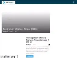 Sites similar to akcnilety.cz