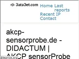 Sites similar to akcp-sensorprobe.de.edymak.com