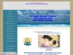 Sites similar to akcsaintbernardpuppies.com