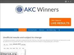 Sites similar to akcwinners.com