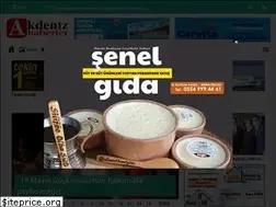 Sites similar to akdenizhaberler.net