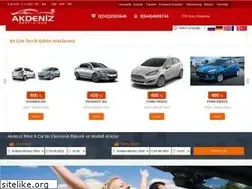 Sites similar to akdenizrentacar.com