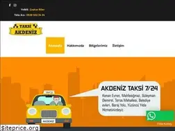 Sites similar to akdeniztaksi.com