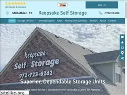 Sites similar to akeepsakestorage.com