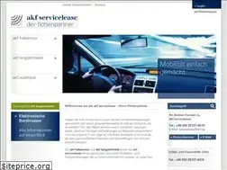 Sites similar to akf-servicelease.de