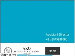 Sites similar to akginstituteofnursing.co.in