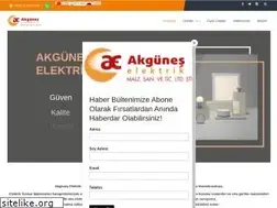 Sites similar to akguneselektrik.com