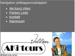 Sites similar to aki-tours-villen.de
