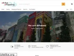 Sites similar to akibashipping.com