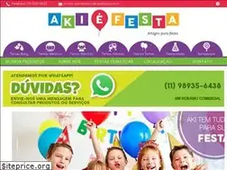 Sites similar to akiefesta.com.br