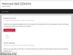 Sites similar to akifozkaya.com