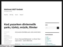 Sites similar to akifyanbak.com