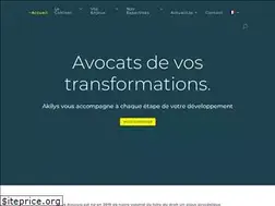 Sites similar to akilys-avocats.com