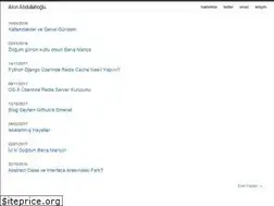 Sites similar to akinabdullahoglu.com