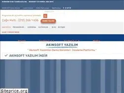 Sites similar to akinsoftyazilim.com