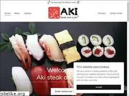 Sites similar to akisteakandsushi.com