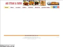 Sites similar to akisteaksushi.com