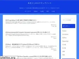 Sites similar to akitoshiblogsite.com
