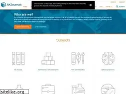 Sites similar to akjournals.com