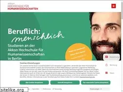 Sites similar to akkon-hochschule.de