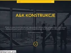 Sites similar to akkonstrukcje.pl