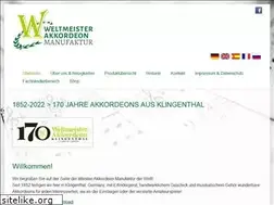 Sites similar to akkordeon-klingenthal.de