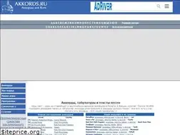 Sites similar to akkords.ru