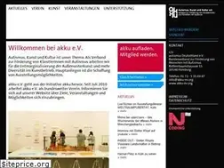 Sites similar to akku-ev.org