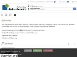 Sites similar to akku-haug.de