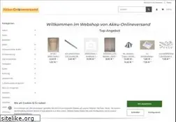 Sites similar to akku-onlineversand.de
