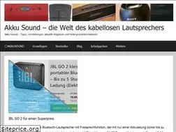 Sites similar to akku-sound.de